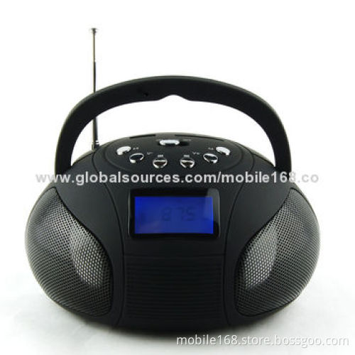 Wireless portable stereo mini Hi-Fi Bluetooth speaker, Jam-box style, outdoor sub-woofer loudspeaker